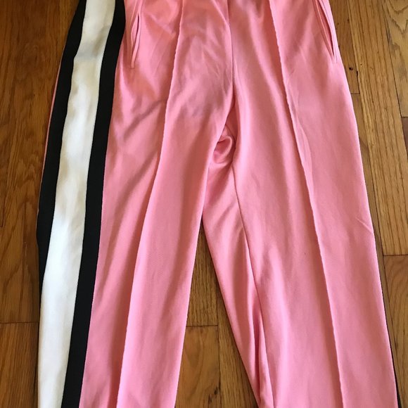 Ganni Dubois Polo Pant Size 34 Color Sea Pink - Picture 2 of 4